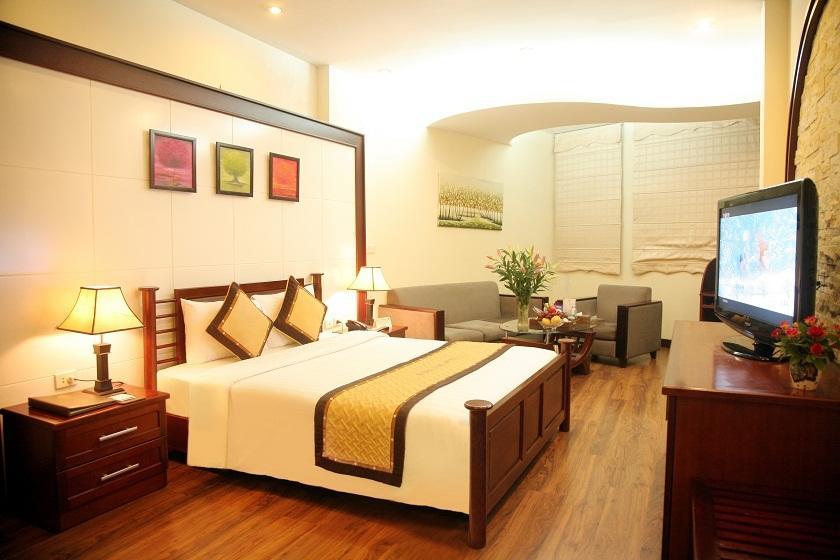 Huyen Chau Hotel Hanoi Exterior foto